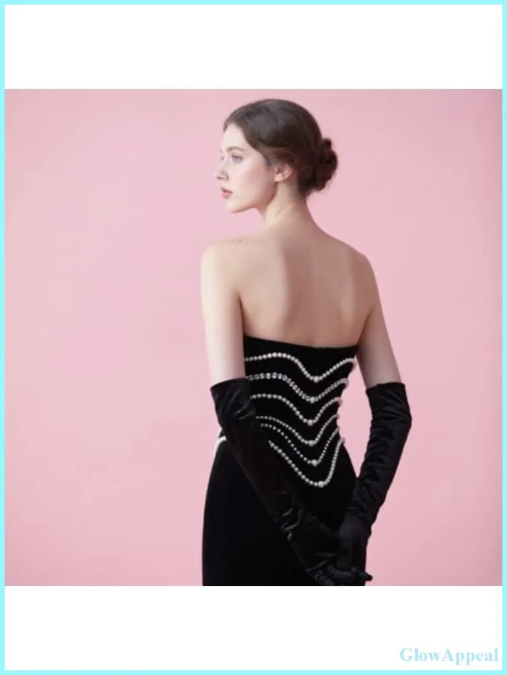 Women's 21-Inch Satin Opera Gloves Elbow Length Stretch Formal Accessory